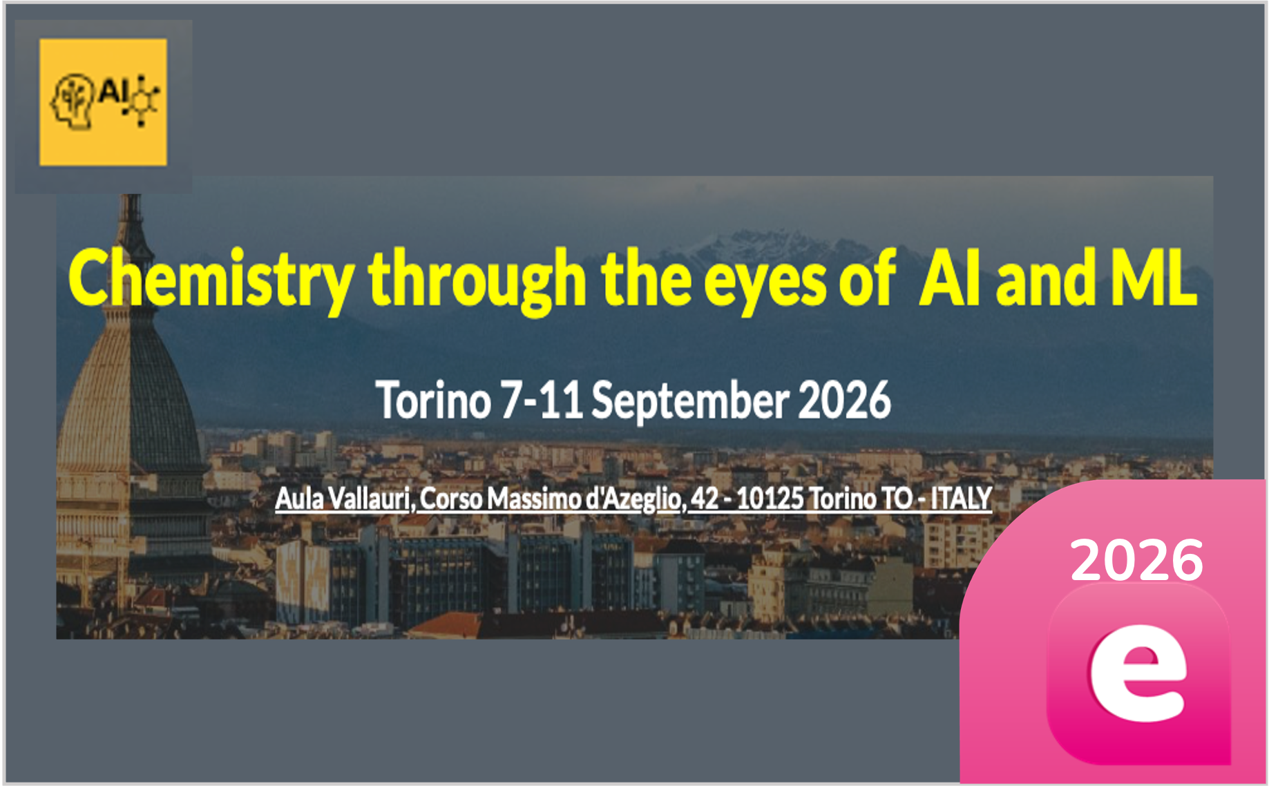 XLIX Congress of the Physical Chemistry Division of the Società Chimica Italiana – 4/7 Settembre 2023 – Torino