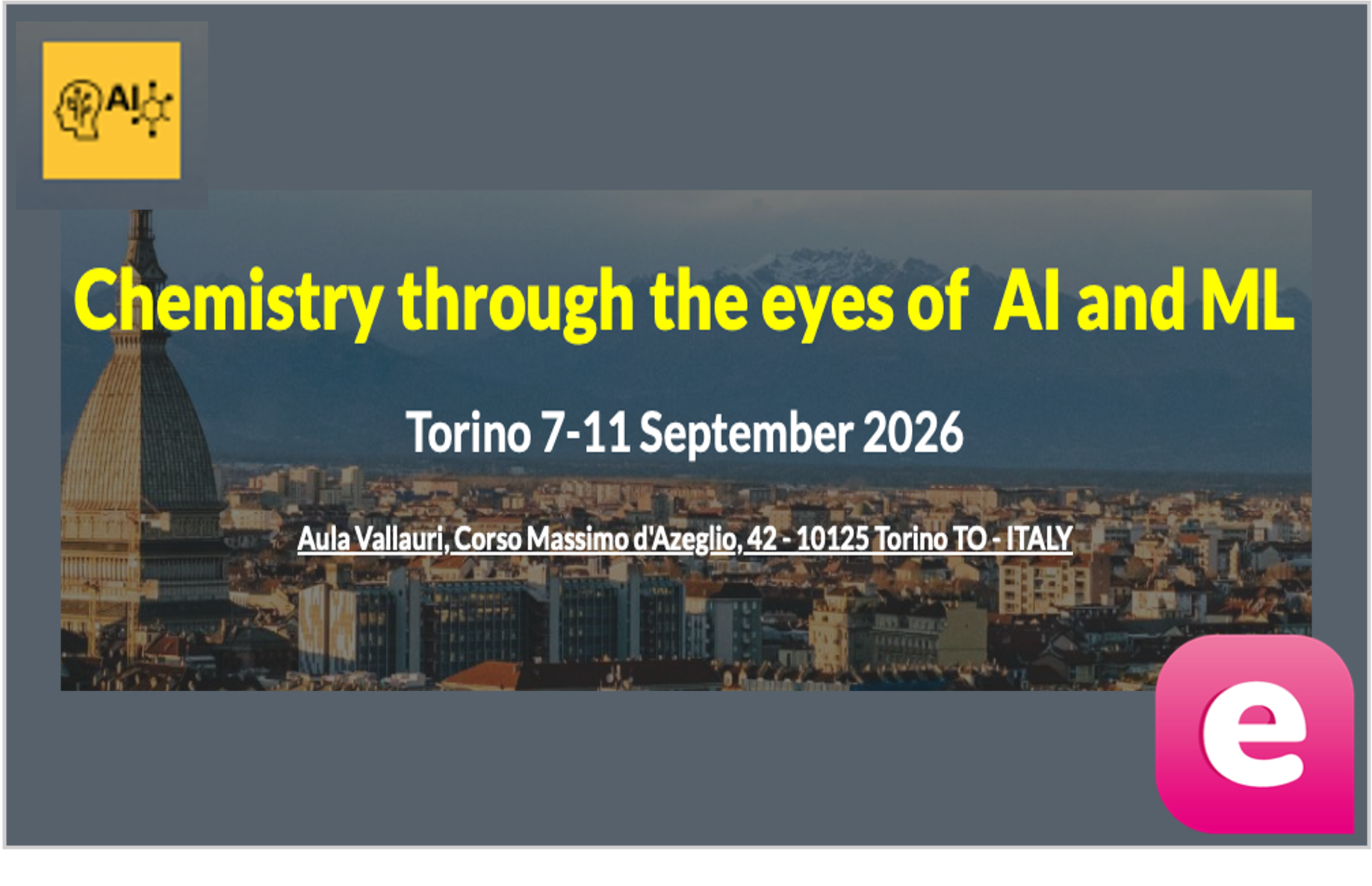 XLIX Congress of the Physical Chemistry Division of the Società Chimica Italiana – 4/7 Settembre 2023 – Torino