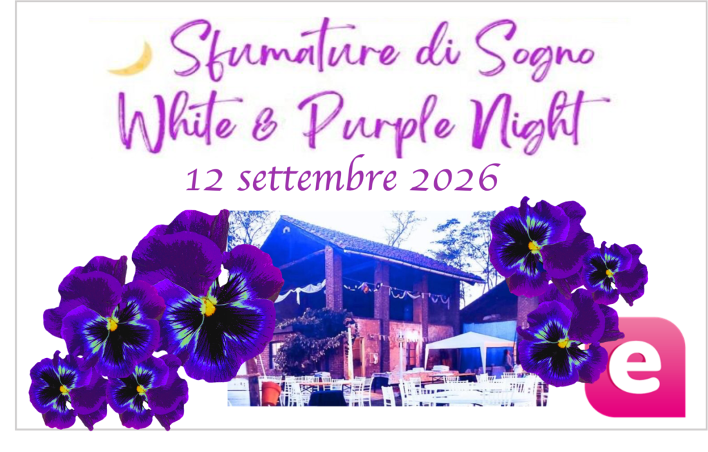 Sfumature di Sogno – White & Purple Dinner